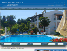 Tablet Screenshot of angela-corfuhotel.com